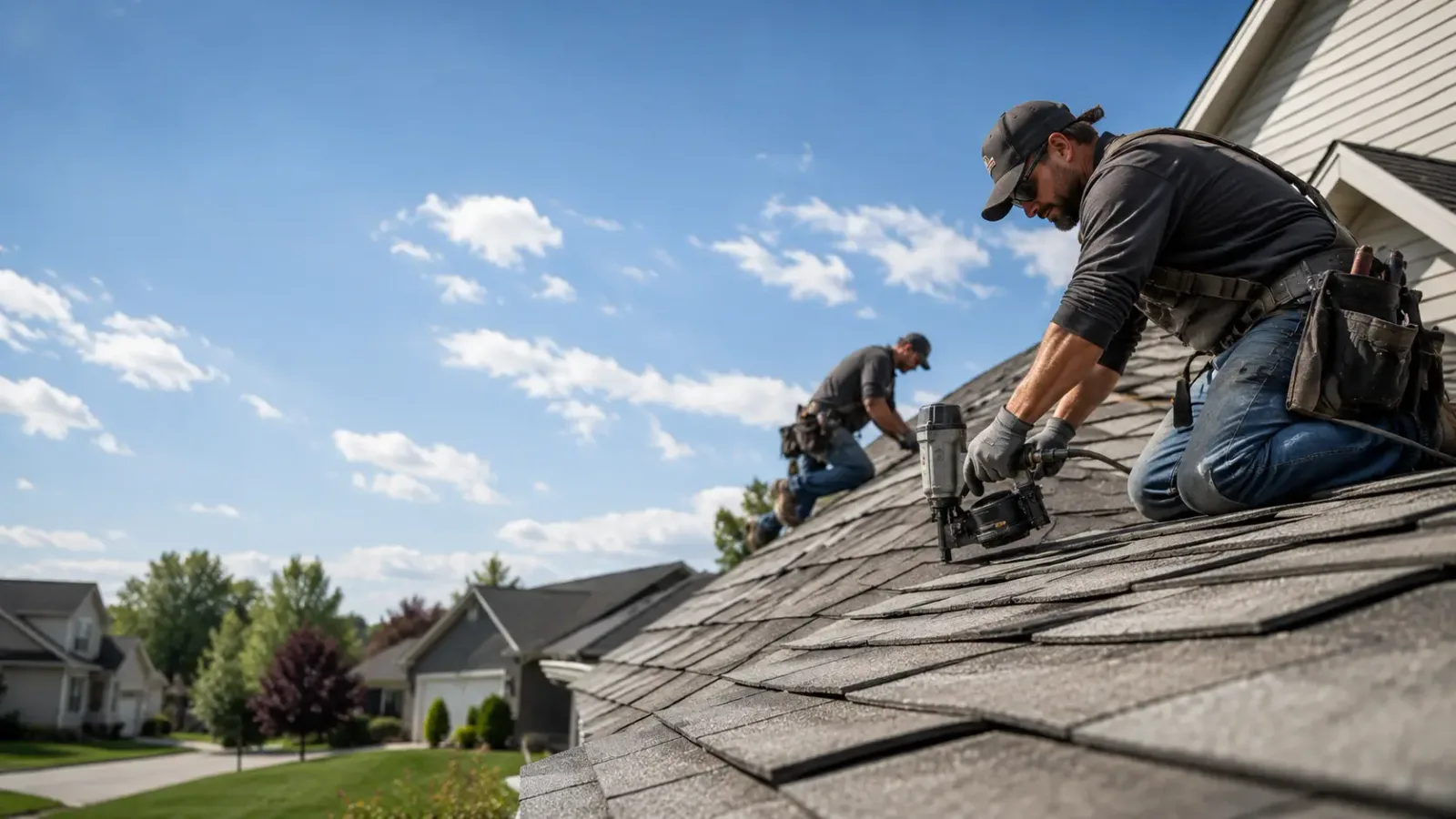 Storm Damage Roof Repair in Walsh, IL near me